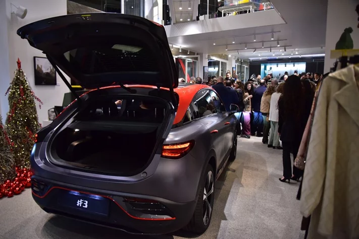 Art for Hope Initiative showcasing the rebirth of the smart All-Electric Compact SUV