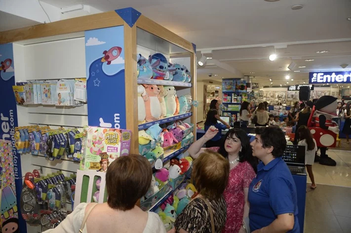 Grand Opening of The Entertainer Toy Shop