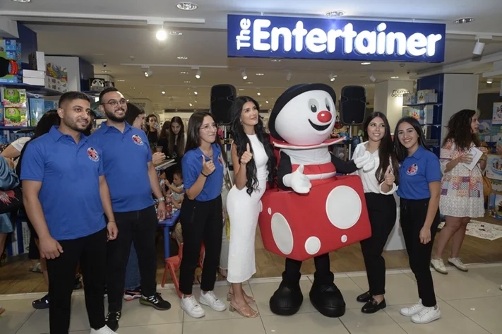 Grand Opening of The Entertainer Toy Shop