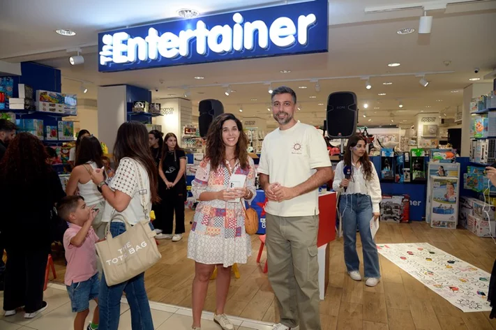 Grand Opening of The Entertainer Toy Shop