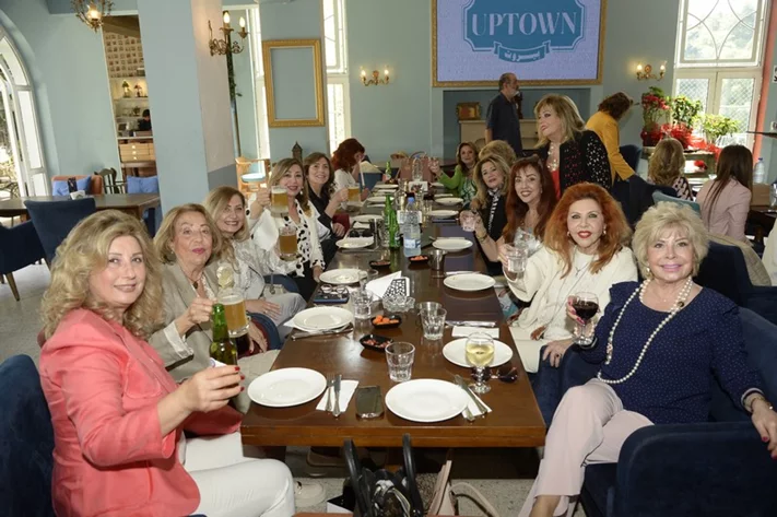 Lunch Hosted by Mrs. Linda Lamah at Uptown Beirut