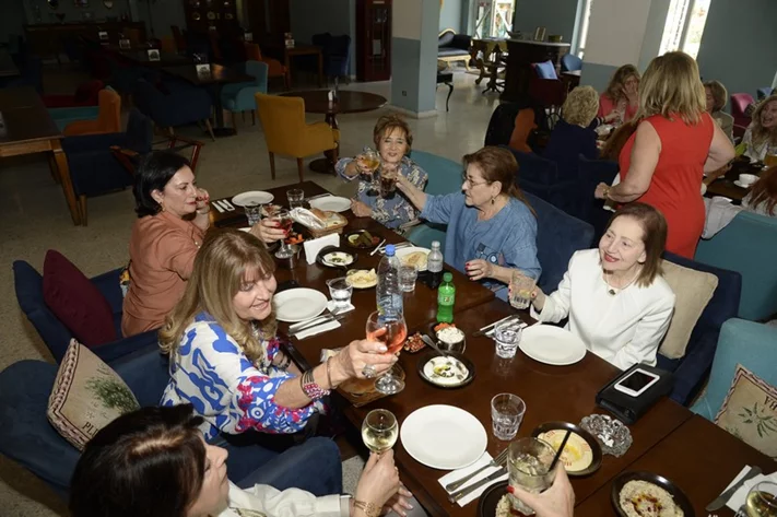Lunch Hosted by Mrs. Linda Lamah at Uptown Beirut