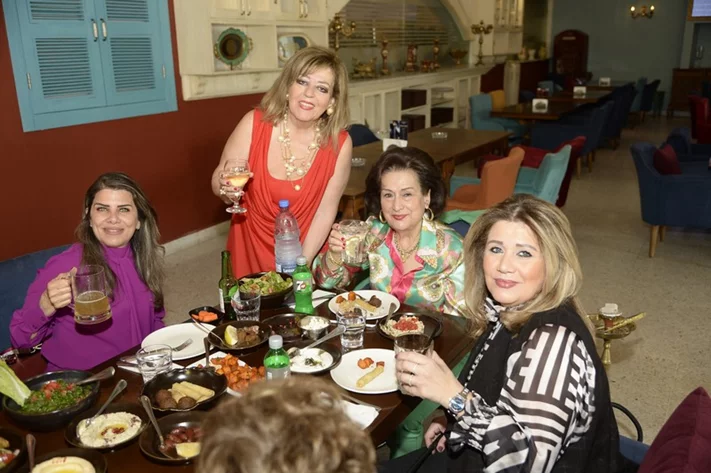 Lunch Hosted by Mrs. Linda Lamah at Uptown Beirut