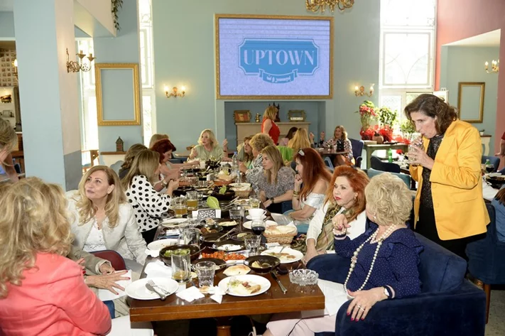 Lunch Hosted by Mrs. Linda Lamah at Uptown Beirut