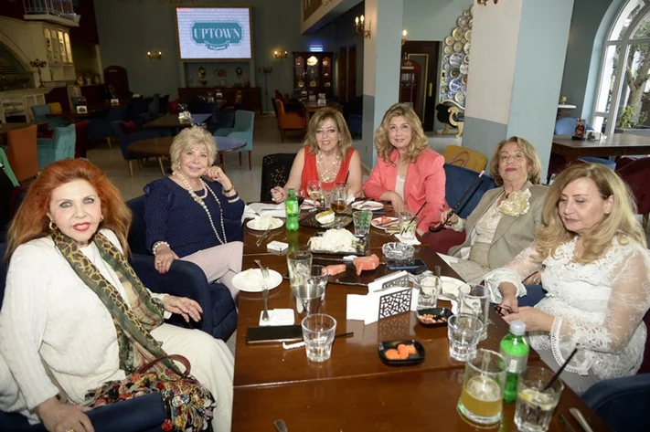 Lunch Hosted by Mrs. Linda Lamah at Uptown Beirut