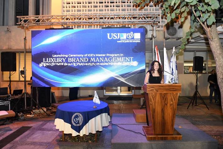USJ Launching Ceremony of IGE's Master Program in Luxury Brand Management
