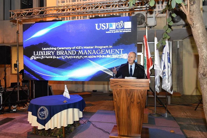 USJ Launching Ceremony of IGE's Master Program in Luxury Brand Management