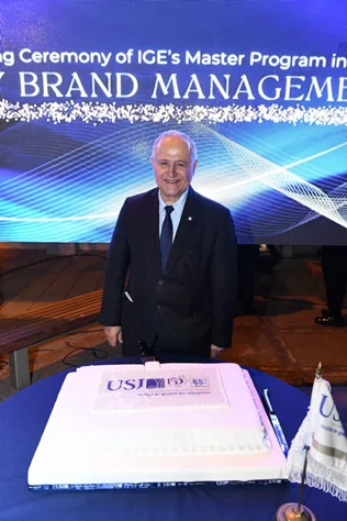 USJ Launching Ceremony of IGE's Master Program in Luxury Brand Management