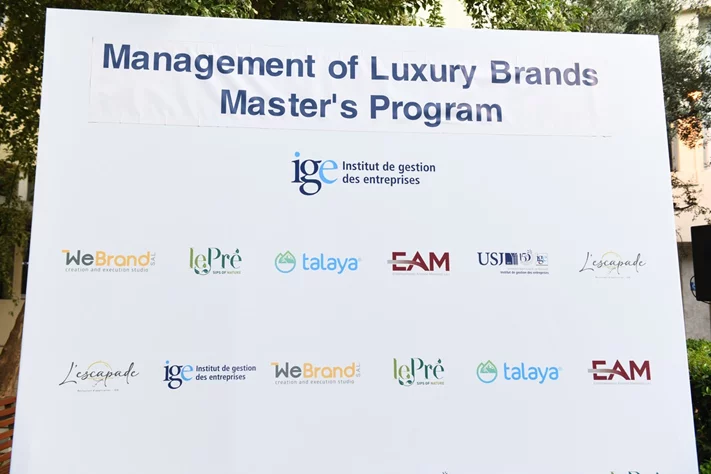 USJ Launching Ceremony of IGE's Master Program in Luxury Brand Management
