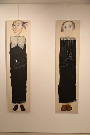 Souad Mardam Bey solo exhibition at Wadi 99 Art Gallery