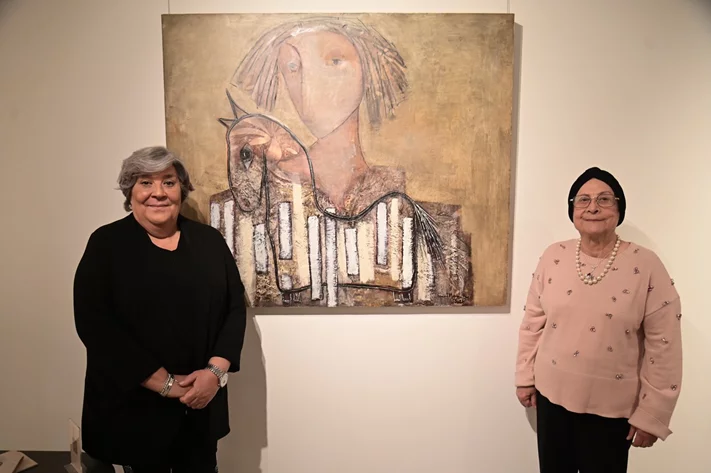 Souad Mardam Bey solo exhibition at Wadi 99 Art Gallery