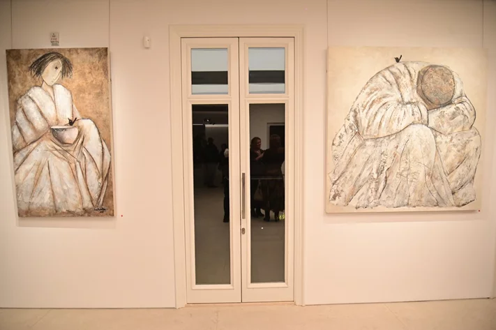 Souad Mardam Bey solo exhibition at Wadi 99 Art Gallery