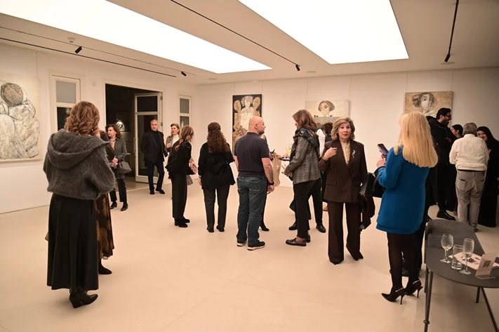 Souad Mardam Bey solo exhibition at Wadi 99 Art Gallery