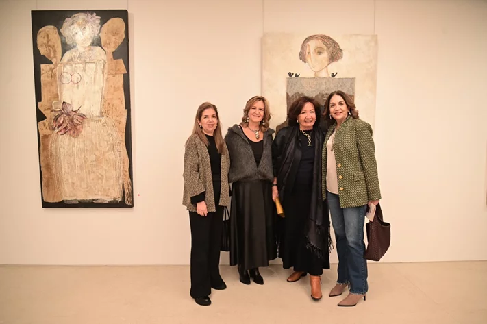 Souad Mardam Bey solo exhibition at Wadi 99 Art Gallery