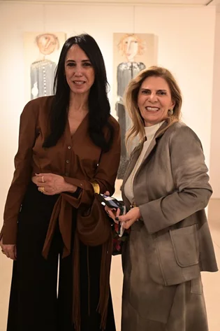 Souad Mardam Bey solo exhibition at Wadi 99 Art Gallery