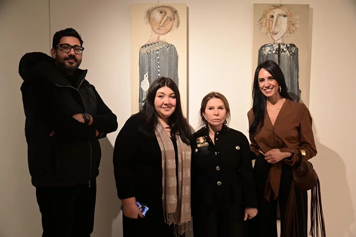 Souad Mardam Bey solo exhibition at Wadi 99 Art Gallery