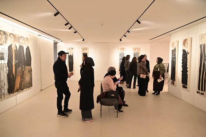 Souad Mardam Bey solo exhibition at Wadi 99 Art Gallery