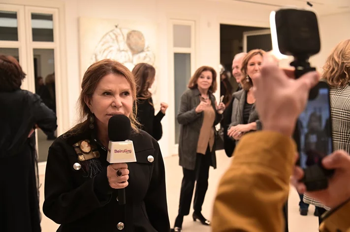 Souad Mardam Bey solo exhibition at Wadi 99 Art Gallery