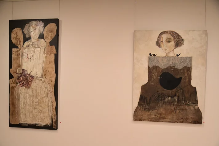 Souad Mardam Bey solo exhibition at Wadi 99 Art Gallery