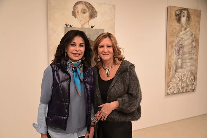 Souad Mardam Bey solo exhibition at Wadi 99 Art Gallery
