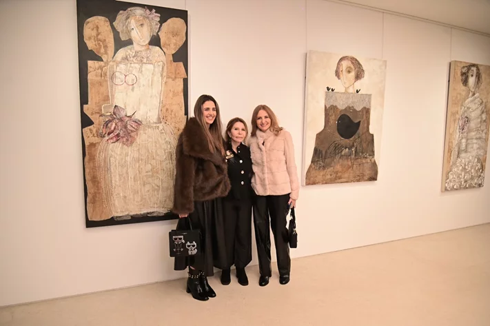 Souad Mardam Bey solo exhibition at Wadi 99 Art Gallery