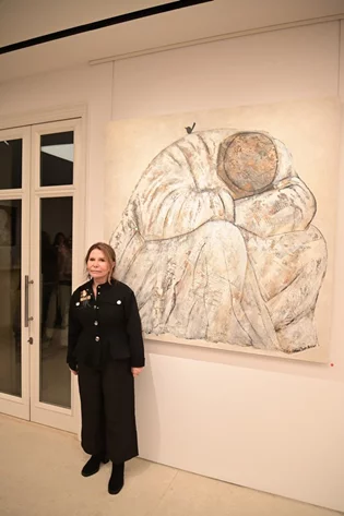 Souad Mardam Bey solo exhibition at Wadi 99 Art Gallery