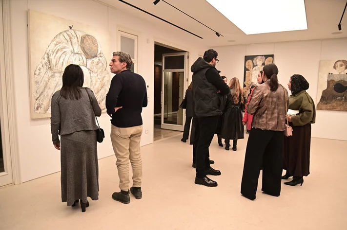 Souad Mardam Bey solo exhibition at Wadi 99 Art Gallery