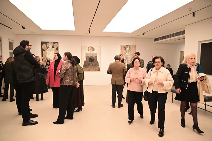 Souad Mardam Bey solo exhibition at Wadi 99 Art Gallery