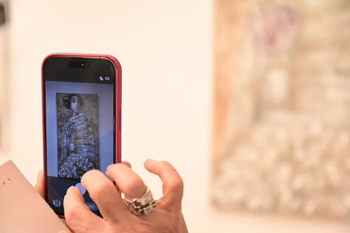 Souad Mardam Bey solo exhibition at Wadi 99 Art Gallery