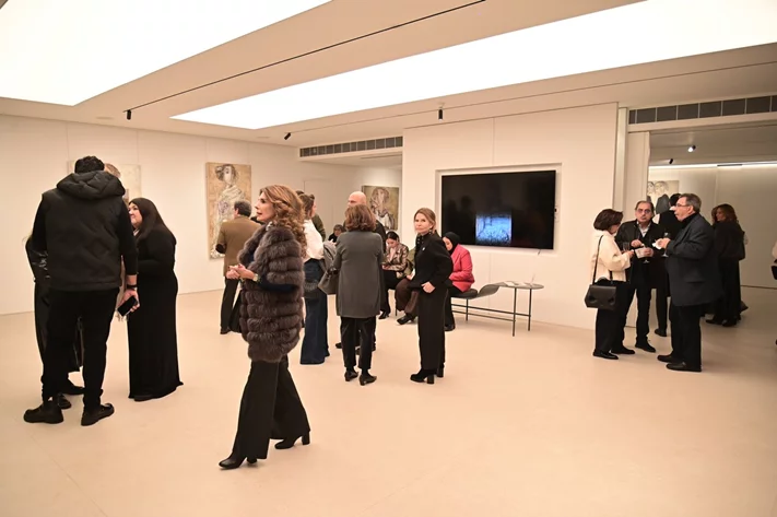 Souad Mardam Bey solo exhibition at Wadi 99 Art Gallery