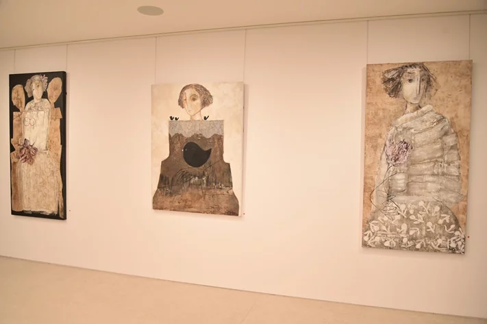 Souad Mardam Bey solo exhibition at Wadi 99 Art Gallery