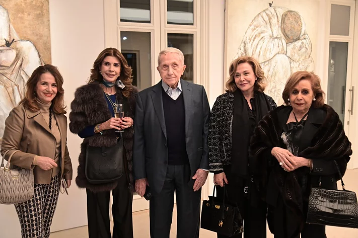 Souad Mardam Bey solo exhibition at Wadi 99 Art Gallery