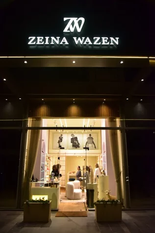 Showcasing of Zeina Wazen's boutique New Collection