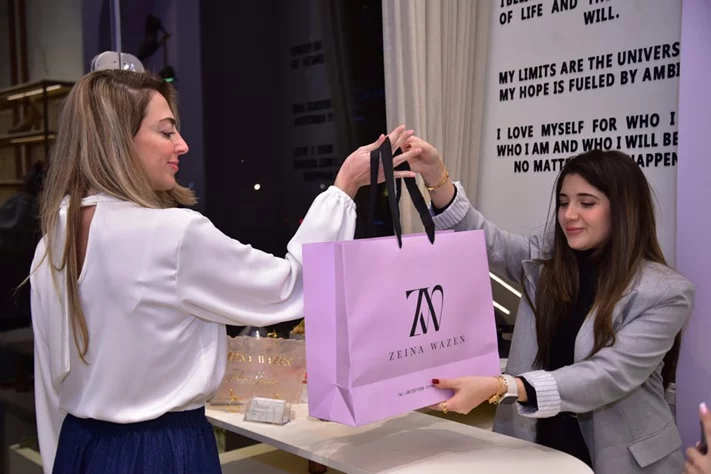 Showcasing of Zeina Wazen's boutique New Collection
