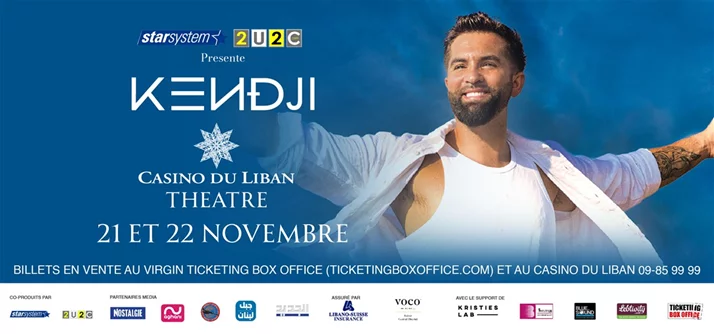 Kendji at Casino du Liban