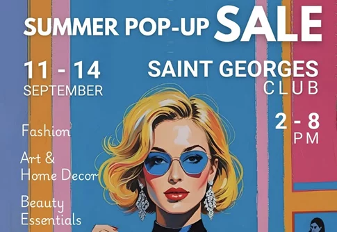 Summer Pop-Up Sale at Saint Georges Club