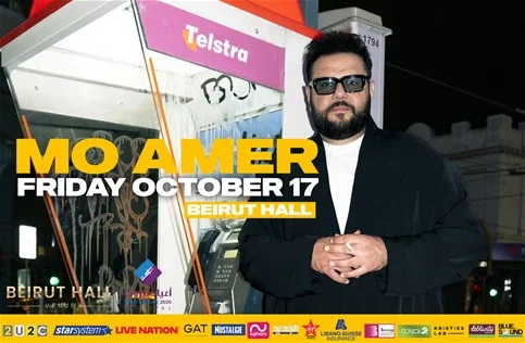 Mo Amer at Beirut Hall