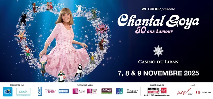 Chantal Goya au Casino du Liban