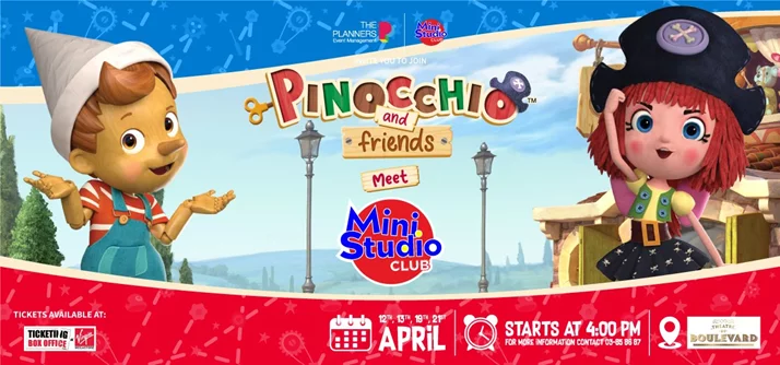 Pinocchio and Friends Meet Mini Studio