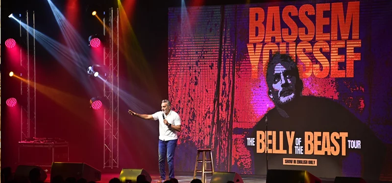 Bassem Youssef at Beirut Hall