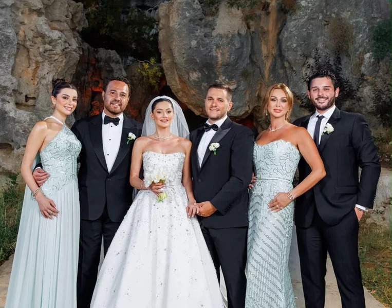 Dana Hallani Says "I DO" in Elie Saab