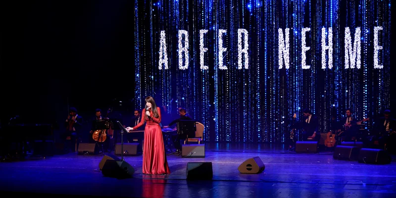 Abeer Nehme at Casino du Liban