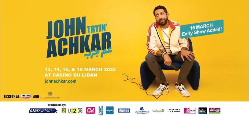John Achkar at Beirut Holidays