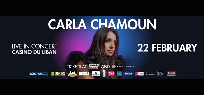 Carla Chamoun at Casino du Liban