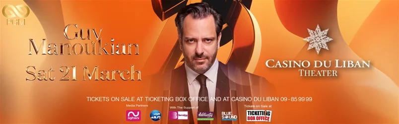 Guy Manoukian at Casino du Liban