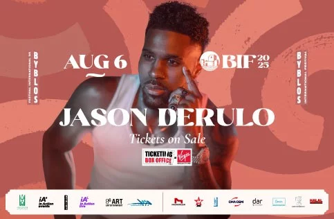 Jason Derulo at Byblos International Festival