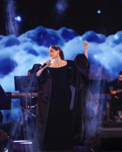 Abeer Nehme at Ehdeniyat Festival