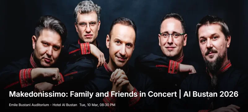 Makedonissimo: Family and Friends in Concert | Al Bustan 2026