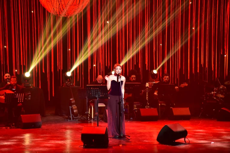 Marilyne Naaman at Casino du Liban