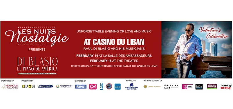 Raul Di Blasio at Casino du Liban